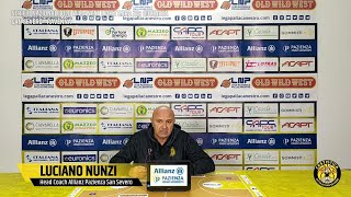 29012024  Conferenza Stampa post partita  San Severo vs OraSì Ravenna  Luciano Nunzi [upl. by Ennis]