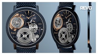 Piaget breaks the world record with AUC the thinnest watch with tourbillon Watches amp Wonders 2024 [upl. by Cinimod]