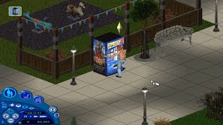 The Sims 1  Malfunctioning Vending Machine Reactions [upl. by Nahpets291]