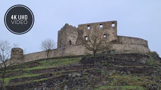 Burgruine Niederburg in Kobern Gondorf · Burg Ruine · 4K UHD [upl. by Asante]