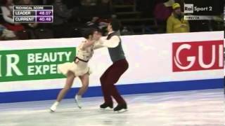 Budapest 2014  Cappellini  Lanotte Danza doro sul ghiaccio [upl. by Kornher512]