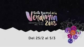 CONSTELACIÓN DEL VINO VENDIMIA 2018 [upl. by Carrie732]