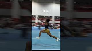 Triple jump progression 20222024 shorts youtubeshorts trackandfield triplejump 2024 [upl. by Anin]