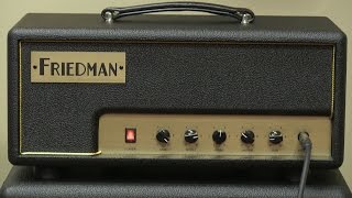 Friedman PT20 Tube Amplifier Review by Sweetwater Sound [upl. by Tavey]