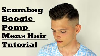 SKIN FADE SIDE PART POMPADOUR  BARBER TUTORIAL [upl. by Rodolphe]