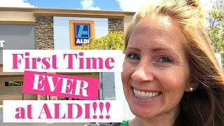 My First ALDI Shopping Trip EVER [upl. by Kelwen201]