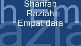 Sharifah Raziah  Empatdara [upl. by Bigod]