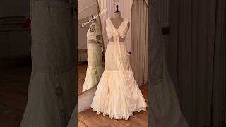 making off white collection youtubeshorts shortviral weddingdress dishastyle [upl. by Ewold591]