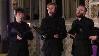 Abendlied Rheinberger The Gesualdo Six at Ely Cathedral TheWay [upl. by Eilrebmik312]