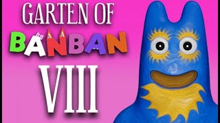 Garten of Banban 8 part 124   ALL BOSSES  SECRET ENDING [upl. by Aerdnwahs]