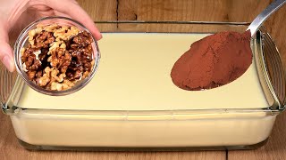 Das BERÜHMTE Dessert das alle Großmütter in den Wahnsinn treibt Kein Ofen Backen In 10 Minuten [upl. by Baerman224]