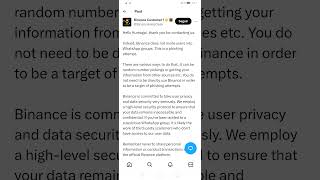 Binance no invita por WhatsApp cuidado con los grupos [upl. by Lief]