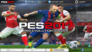 🎮 300MB Download pes lite 2017 dan cara installnya di android [upl. by Yanffit]