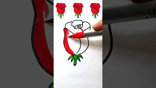 🌹🌹🌹shorts viralshort viralvideo rose PrimArtsAcademyS800 Tonniartandcraft art [upl. by Llemij895]