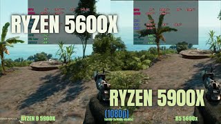 Ryzen 5600x vs Ryzen 5900x [upl. by Towroy]