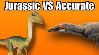 Compsognathus Jurassic VS Accurate [upl. by Willet]