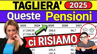 PENSIONI TAGLI governo MELONI a QUESTI 5 ASSEGNI ➡ ANTEPRIMA AUMENTO INVALIDI MINIME SOCIALI 16 [upl. by Iand]