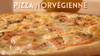 Pizza norvégienne au saumon 🍕 facile et délicieuse  Neargrub [upl. by Parnas]