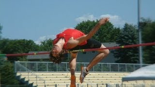 Jim Dilling  HURDLES 205m 6 875quot and jumps 228m 7 575quot [upl. by Adoh]