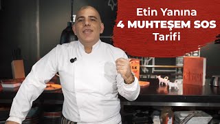 Etin yanına 4 Muhteşem Sos Tarifi [upl. by Urata619]