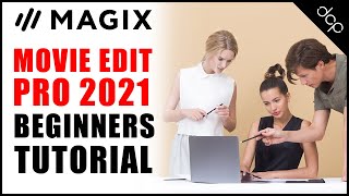 Magix Movie Edit Pro 2021 Tutorial [upl. by Ellerd898]