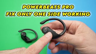 How to Fix PowerBeats Pro If Only One Side is Working [upl. by Taveda]