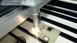 special materials G10 laser cutting showwwwlasersolutioncom [upl. by Naujek]