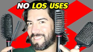 CEPILLOS que DAÑAN tu CABELLO y como USARLOS CORRECTAMENTE  JM Montaño [upl. by Wyly]