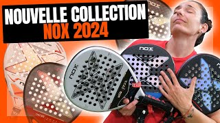 Review Nouvelle collection de raquettes de padel Nox 2024 [upl. by Akinaj]