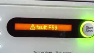 fault F53 on my miele [upl. by Rosenfeld]