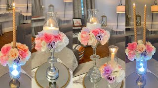 The easiest Dollar Tree centerpieces DIYinexpensive Table decor [upl. by Bubalo731]