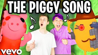 ULTIMATE ROBLOX PIGGY SONG Official LankyBox Music Video [upl. by Berry605]