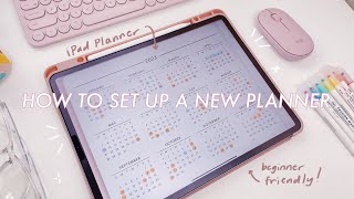 Beginners Guide to Digital Planning  2023 Digital Planner Setup [upl. by Tengler549]