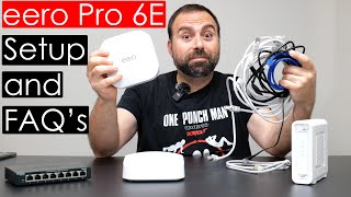 eero Pro 6E Setup Guide  FAQs Answered  All Configs Shown [upl. by Segalman444]