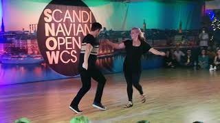 Scandinavian Open WCS 2019 Pro Show Jordan Frisbee and Tatiana Mollman [upl. by Thurber28]