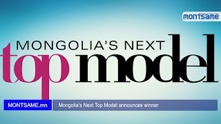 Mongolia’s Next Top Model announces winner [upl. by Ecnadnac27]