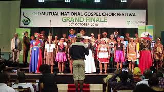 Oruuano Church Choir at the OMNGCF 2018 Grand Finale I Prescribed song [upl. by Albin914]