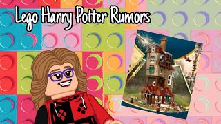 Upcoming LEGO Harry Potter Set Rumors LEGO Burrow Revealed [upl. by Radferd23]