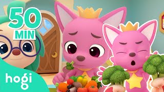 🥦 🍅 Healthy Habits Song for Kids｜No No Vegetables  More｜Nursery Rhymes｜Hogi Pinkfong [upl. by Petras]