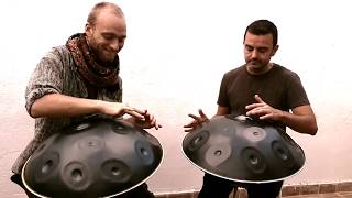 Malte Marten amp Sergio Huerta Pérez  GIOS Handpan [upl. by Ttik310]