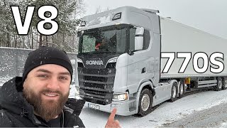 SCANIA 770HP V8 Truck Review By American Trucker [upl. by Frankel]