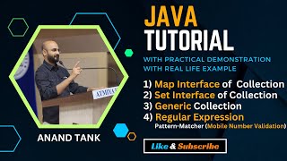 34 Java Tutorial  Map and Set Interface of Collection Generic Collection and Regular Expression [upl. by Pierrepont]