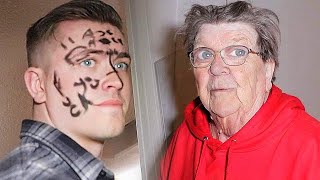 PERMANENT SHARPIE PRANK ON GRANDSON [upl. by Virnelli]