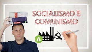 DIFERENÇAS ENTRE SOCIALISMO E COMUNISMO HISTÓRIA ILUSTRADA [upl. by Aetnahs]