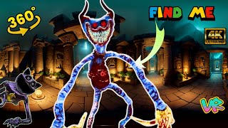 Nightmare Huggy Wuggy Poppy Playtime 3  Finding Challenge 360 VR [upl. by Nila]