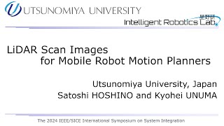 LiDAR Scan Images for Mobile Robot Motion Planners [upl. by Imeaj]