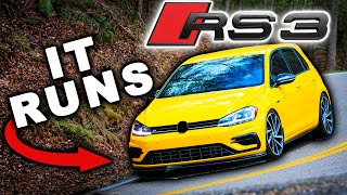 Will it FINALLY START RS3 Swapped Golf R  Part 3 [upl. by Ormond]