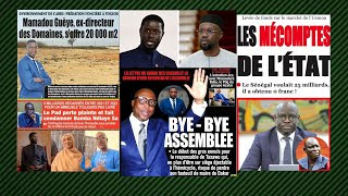 BARTH ÉJECTÉ DE LASSEMBLÉE SONKO ET DIOMAYE ACCUSÉSABLAYE GUISSÉ ET LA BADIANE EDE DIOMAYE [upl. by Egdamlat971]