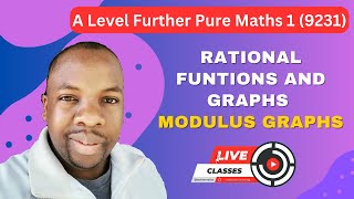 Live Class Sketching a Modulus Rational Graph  A Level Further Pure Maths 1 [upl. by Hansiain990]