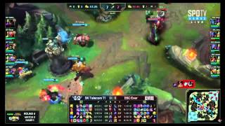 SKT T1 vs ESC Ever  KeSPA Cup 2015  Game 1 SemiFinal [upl. by Land]